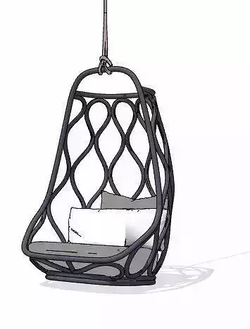 Nautica Swing Chair by MUT Design 3D model