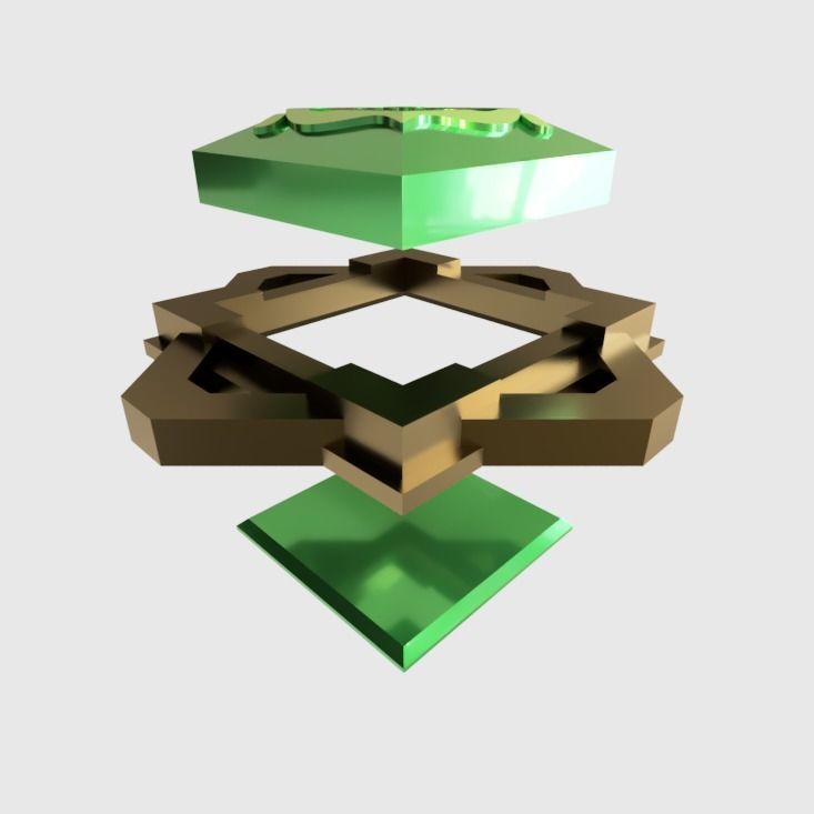 All pieces Liyue - Genshin Impact 3D print model_3