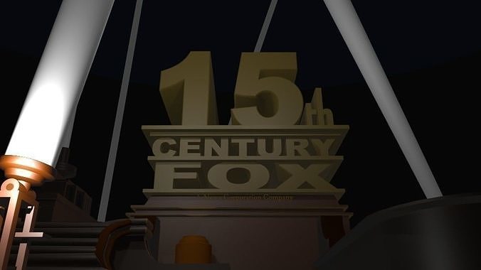 15th century fox logo remake 3D print model