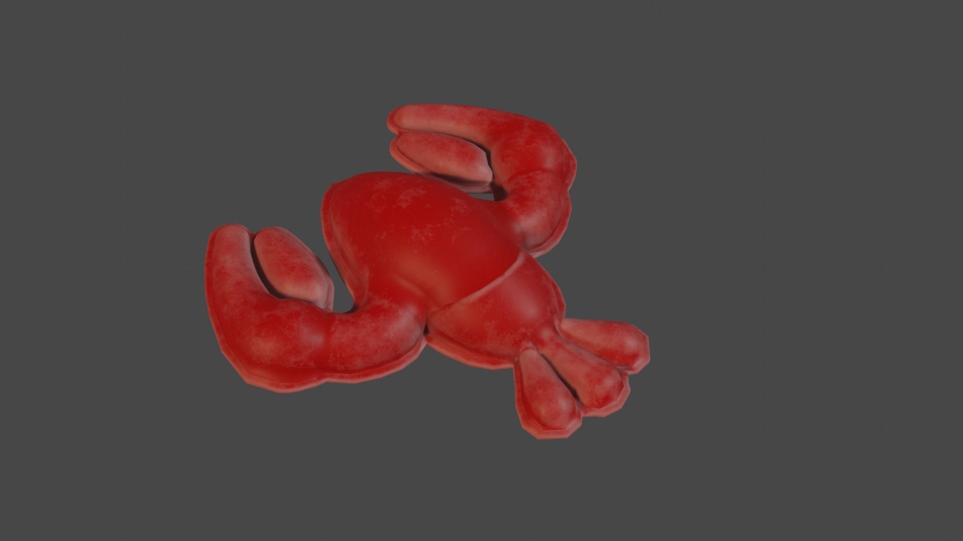  Sand Mold Crayfish-shaped Free low-poly 3D model_2