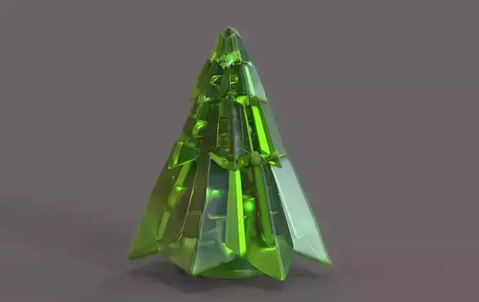 ChristmasTree glass christmas tree 3D print model