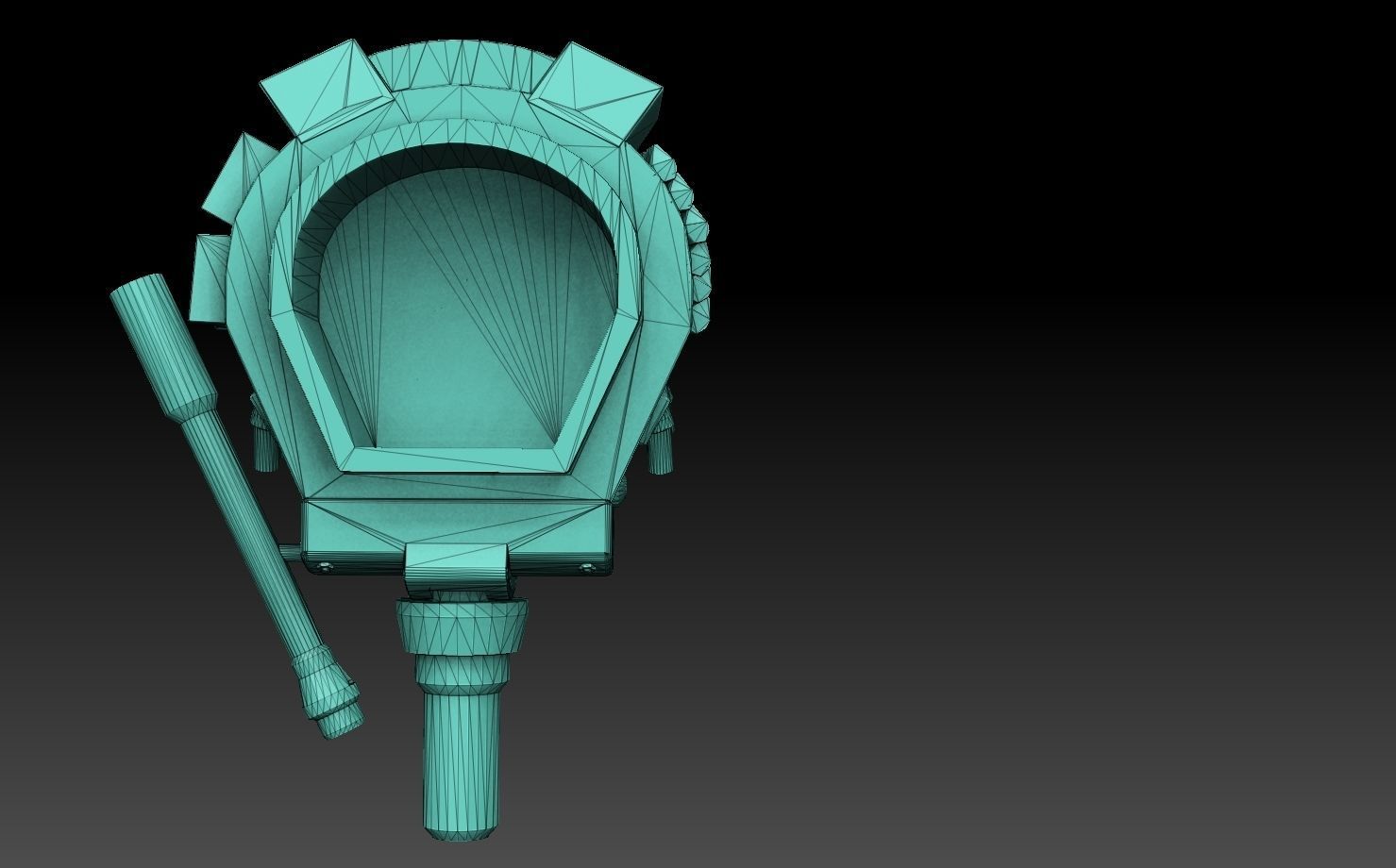 Tiger Tank Turret 3D print model_5