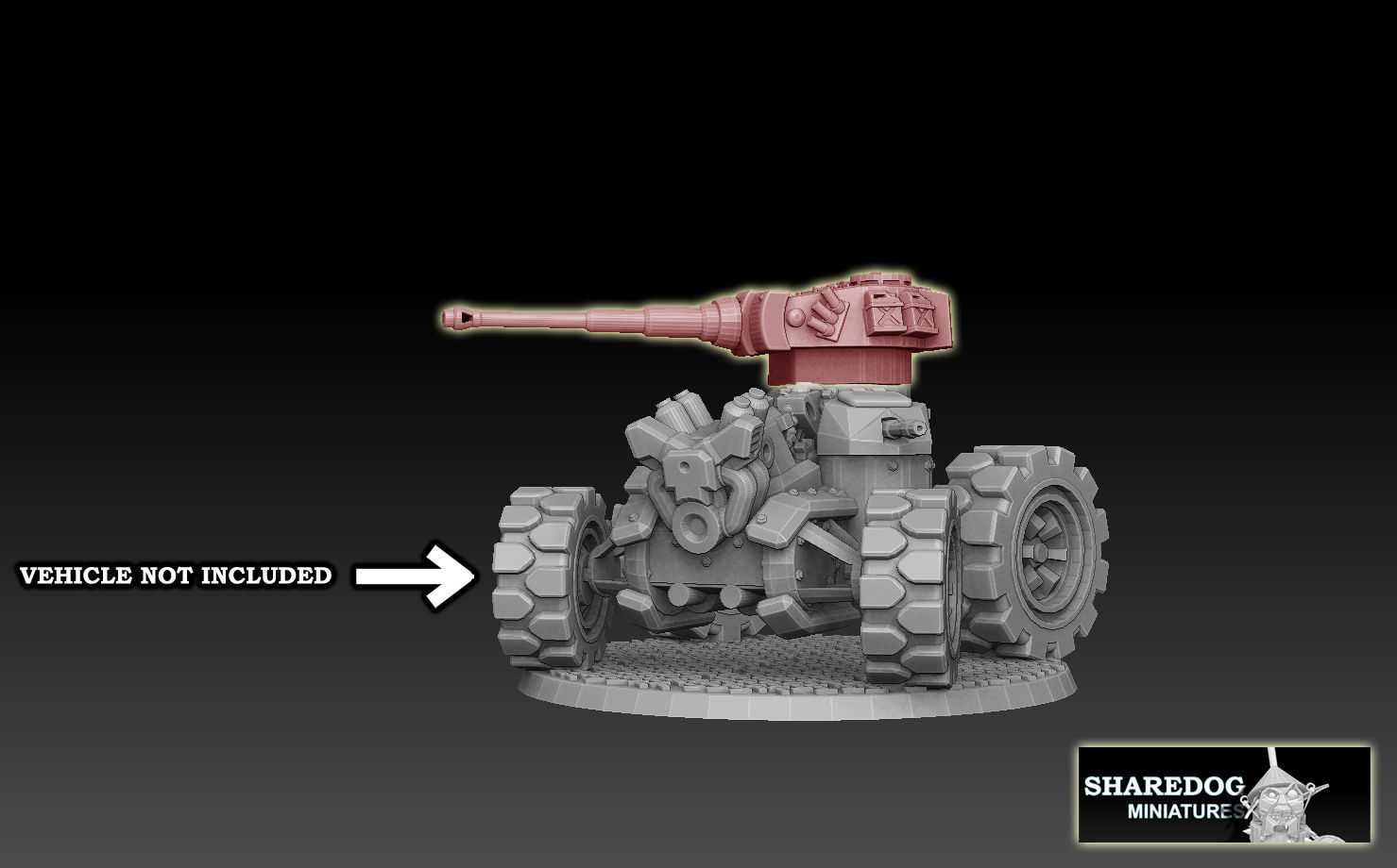 Tiger Tank Turret 3D print model_10