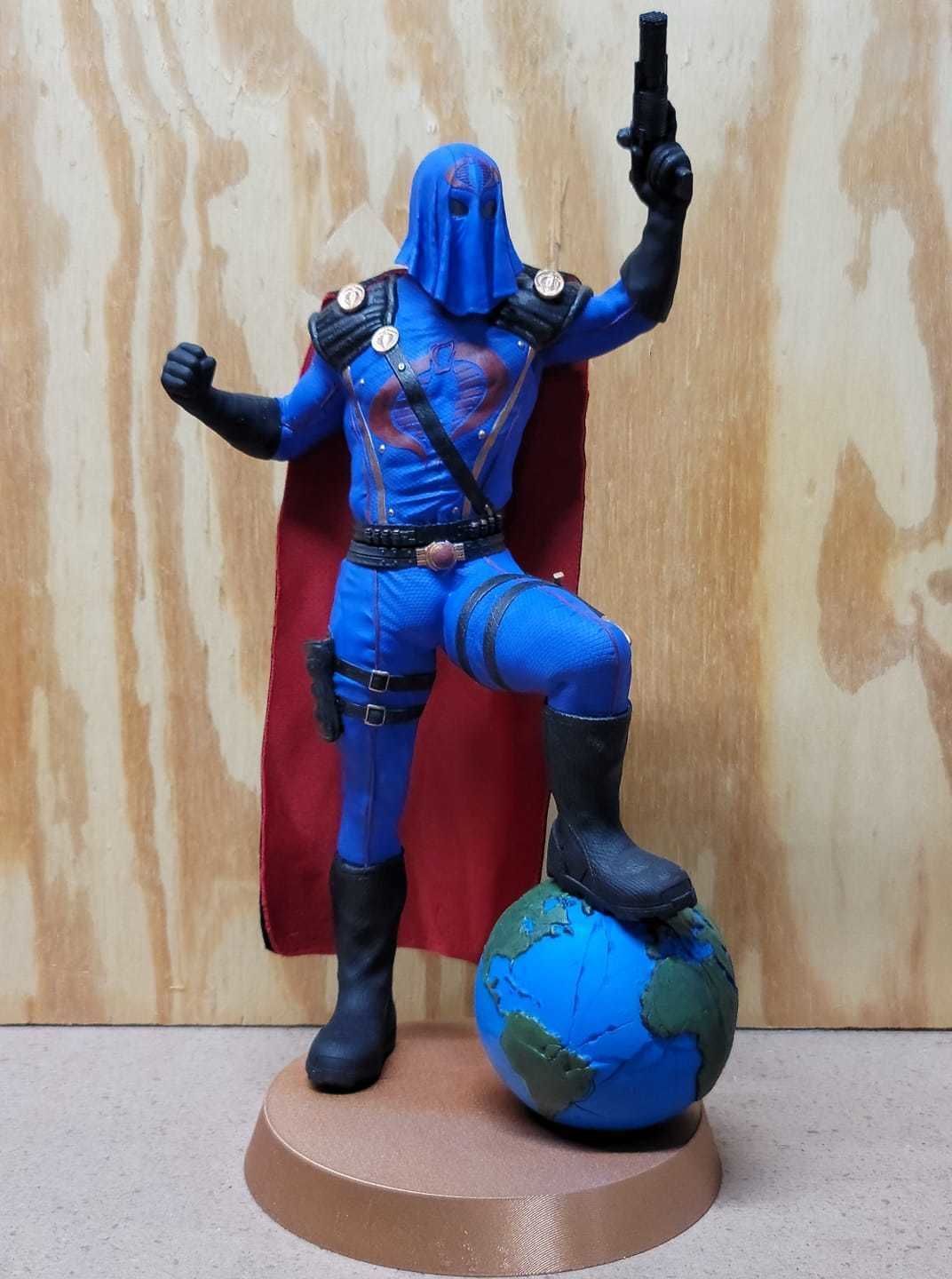 Cobra Commander GI Joe  3D print model_1