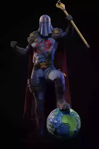 Cobra Commander GI Joe  3D print model