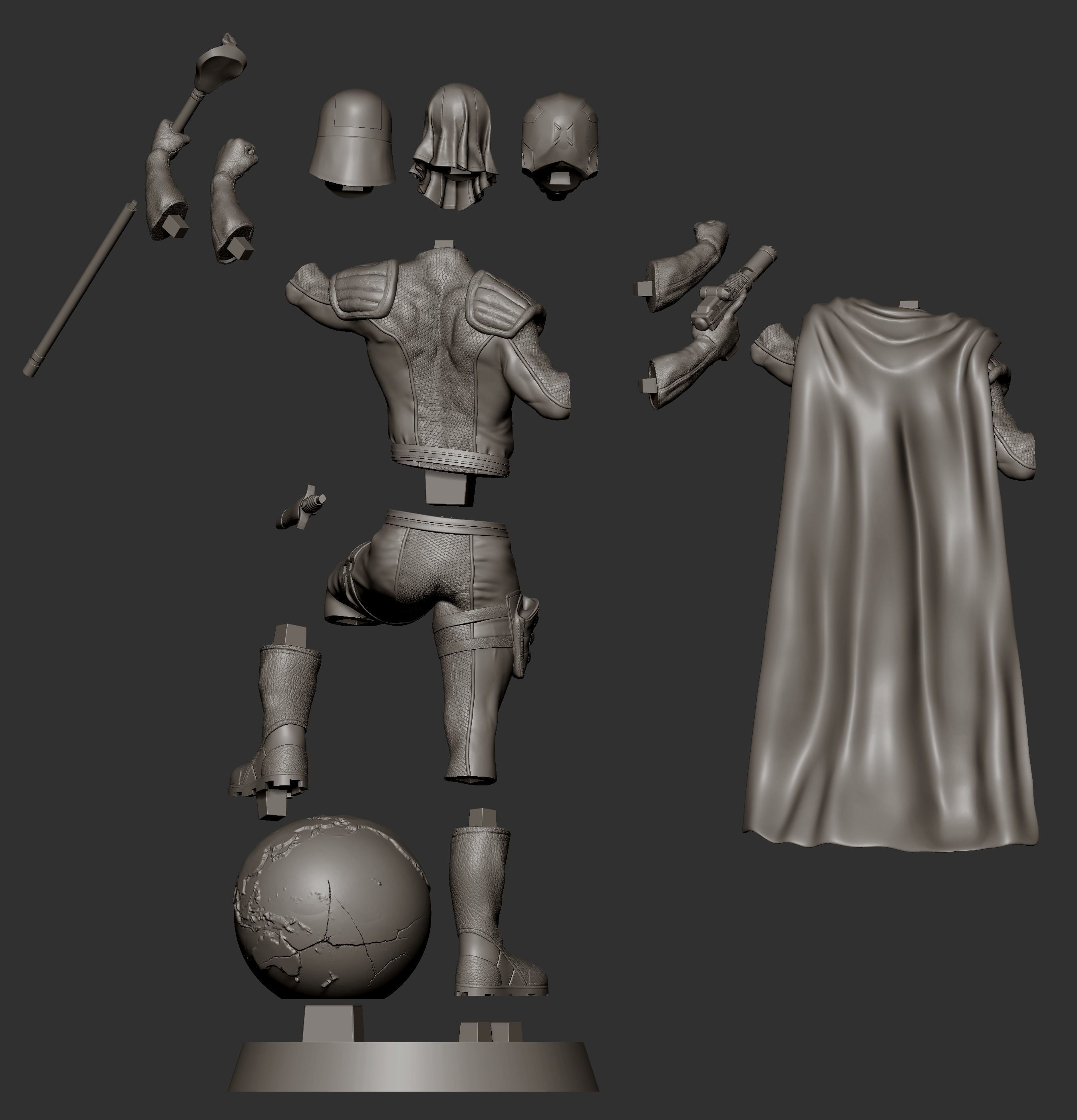 Cobra Commander GI Joe  3D print model_3