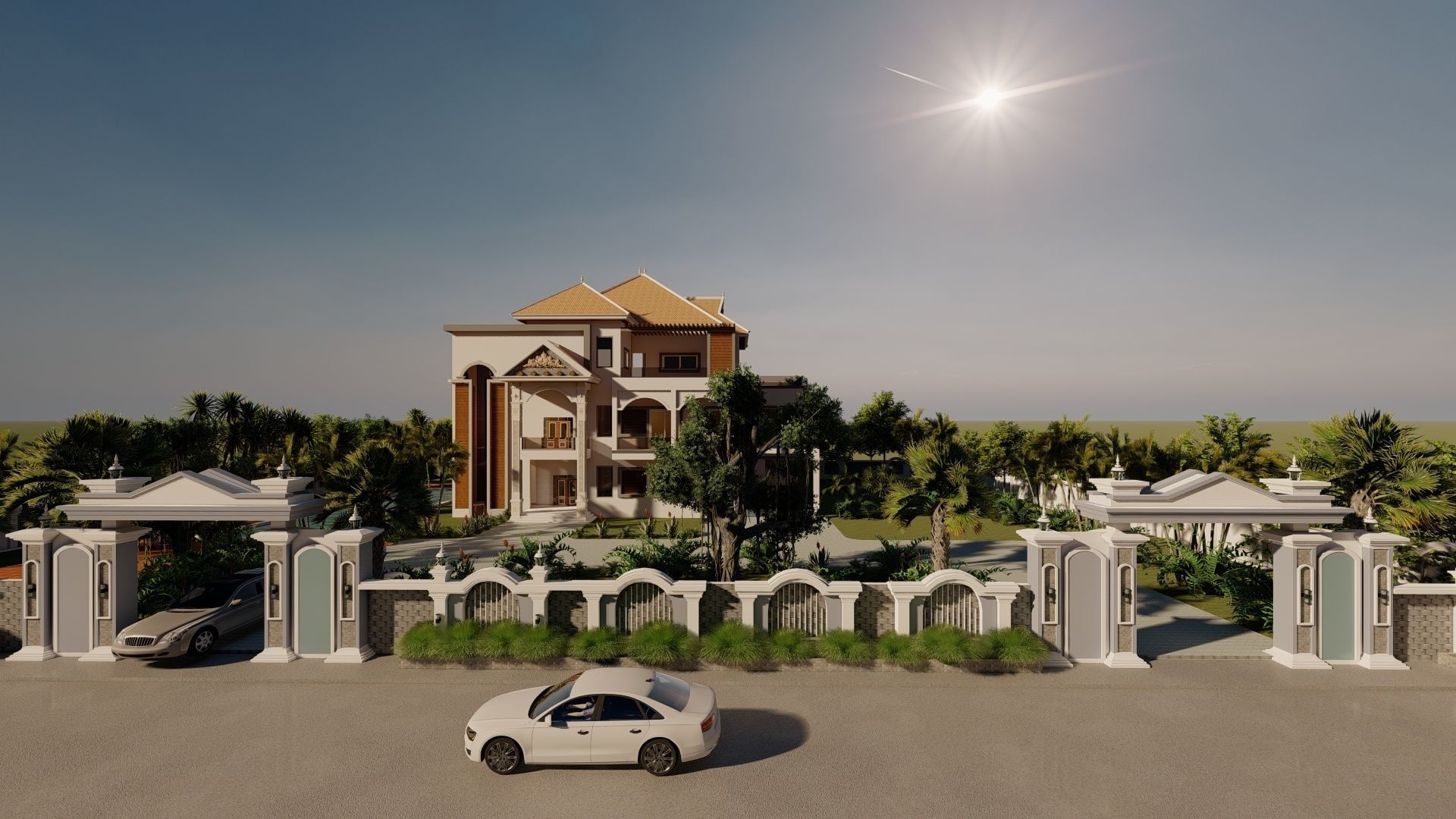 Villa Classic  3D model_2