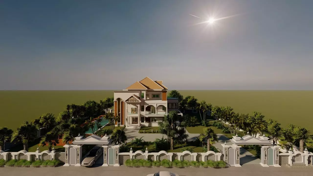 Villa Classic  3D model_0