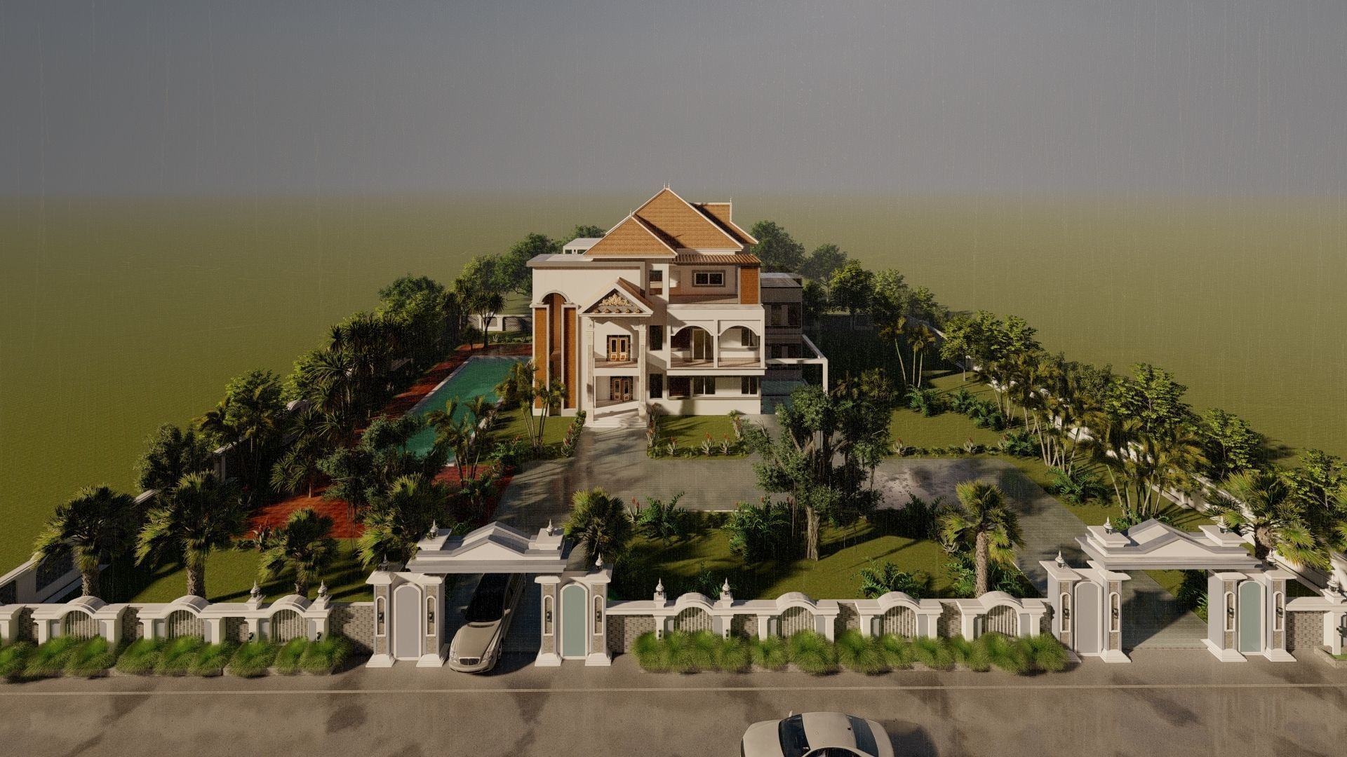 Villa Classic  3D model_3