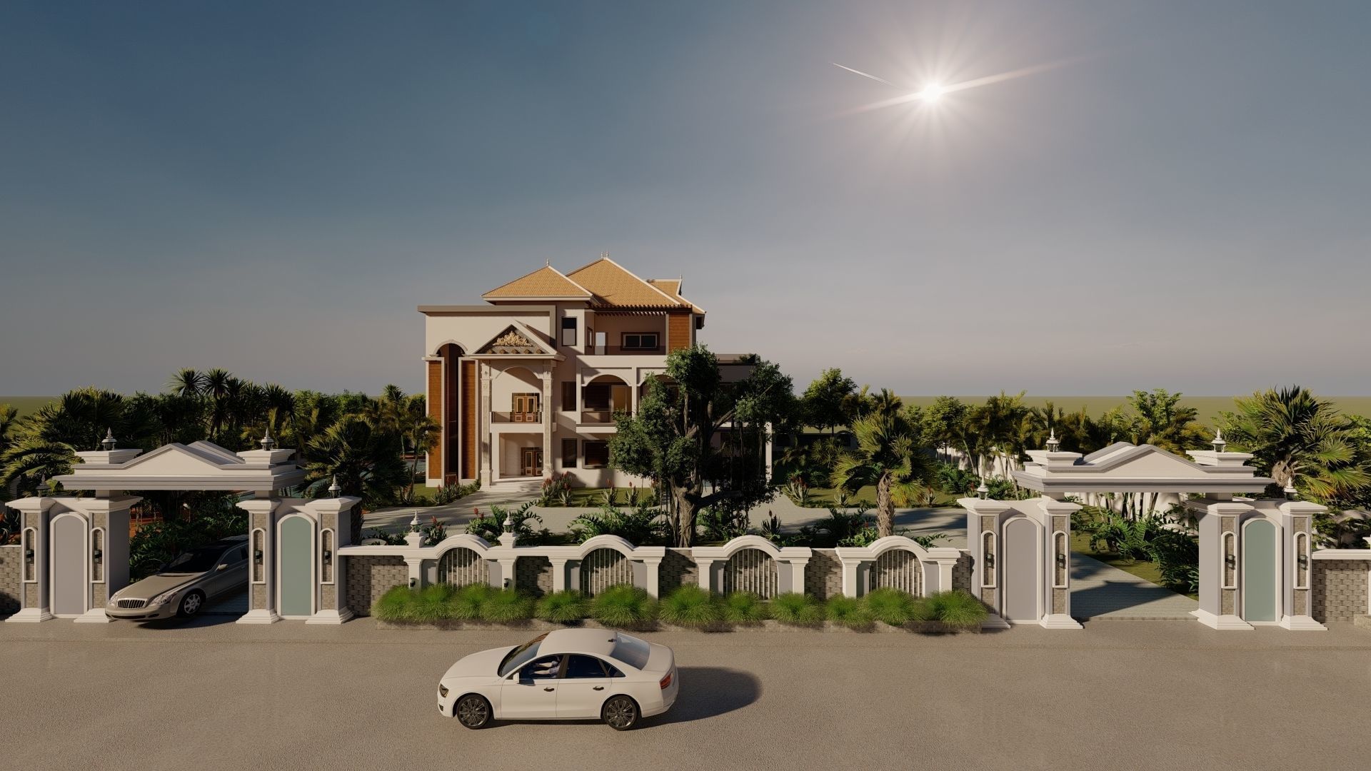 Villa Classic  3D model_1