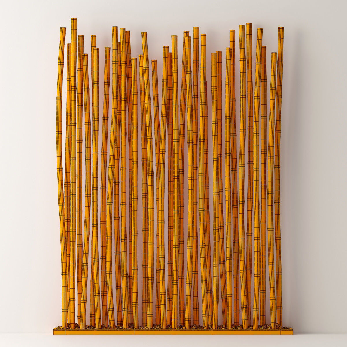 Bamboo decor n18a 3D model_14