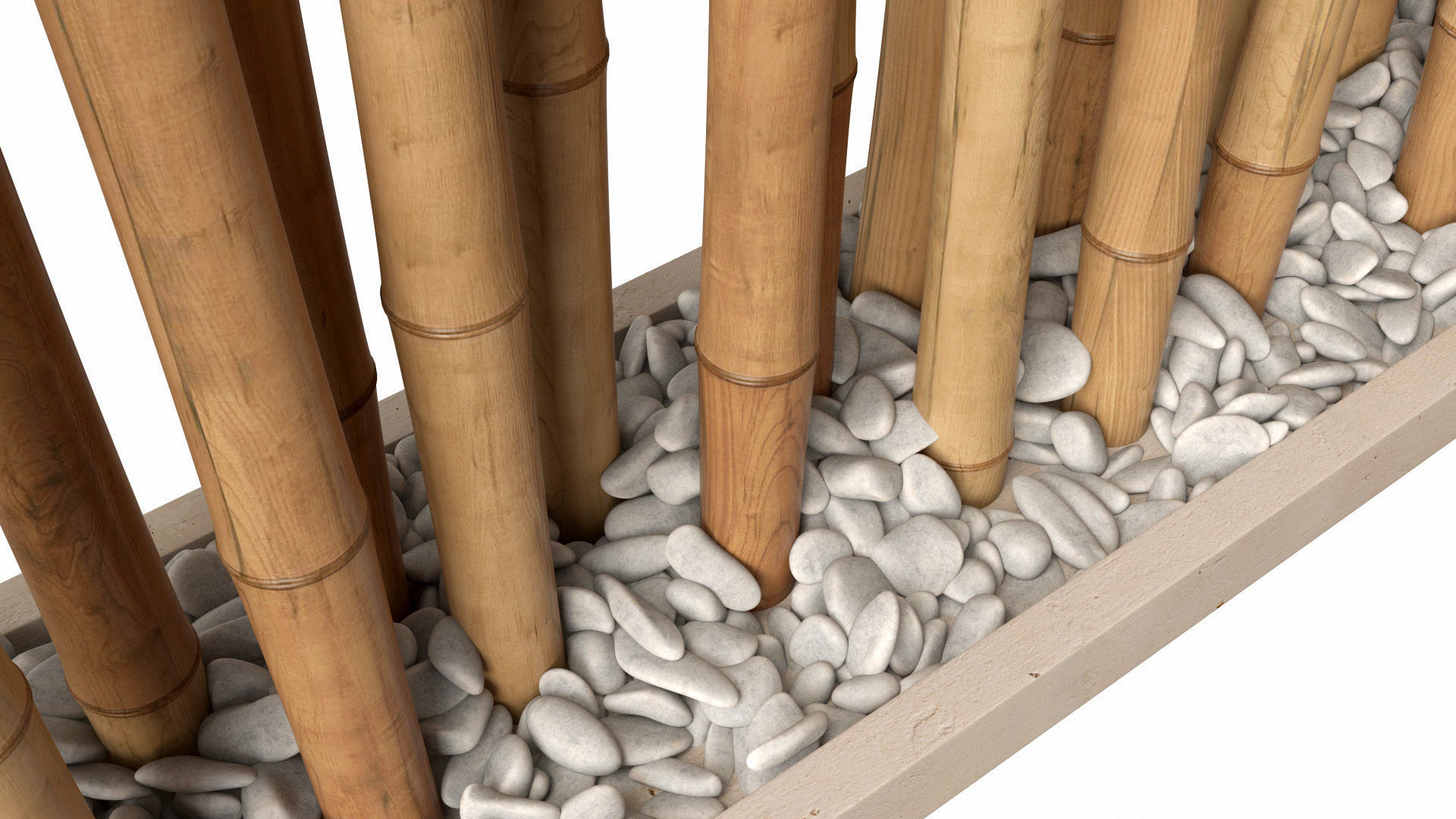 Bamboo decor n18a 3D model_4