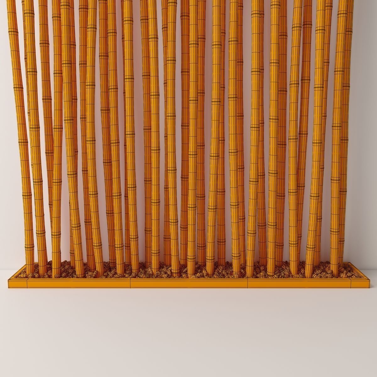 Bamboo decor n18a 3D model_12