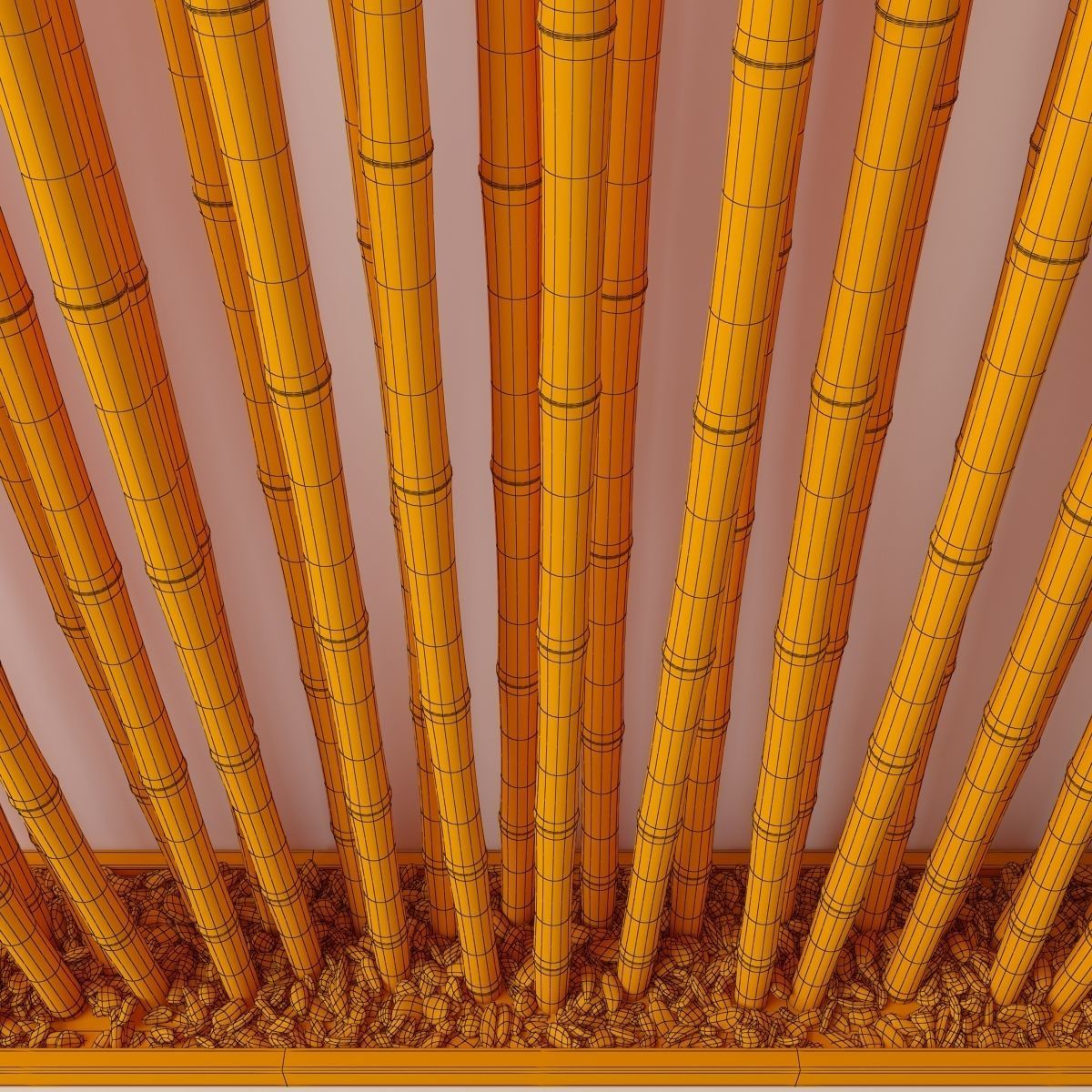 Bamboo decor n18a 3D model_19