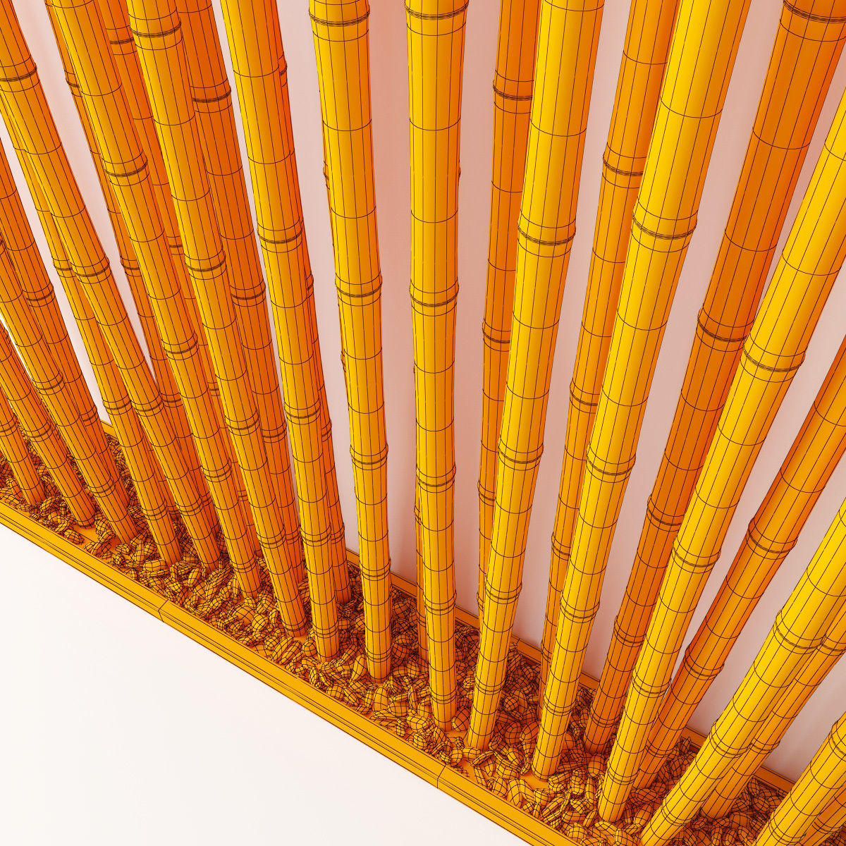 Bamboo decor n18a 3D model_22