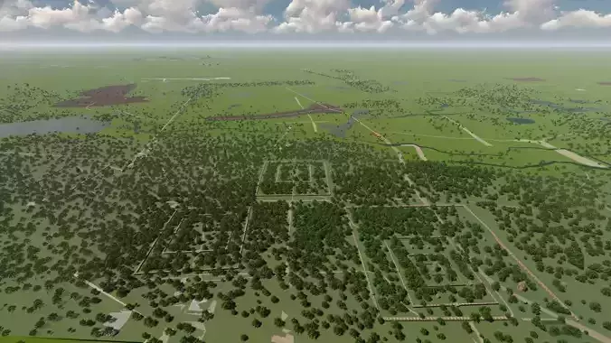The lost city 1000 years olds  Build in 6 BC Khmer Empire Free 3D model
