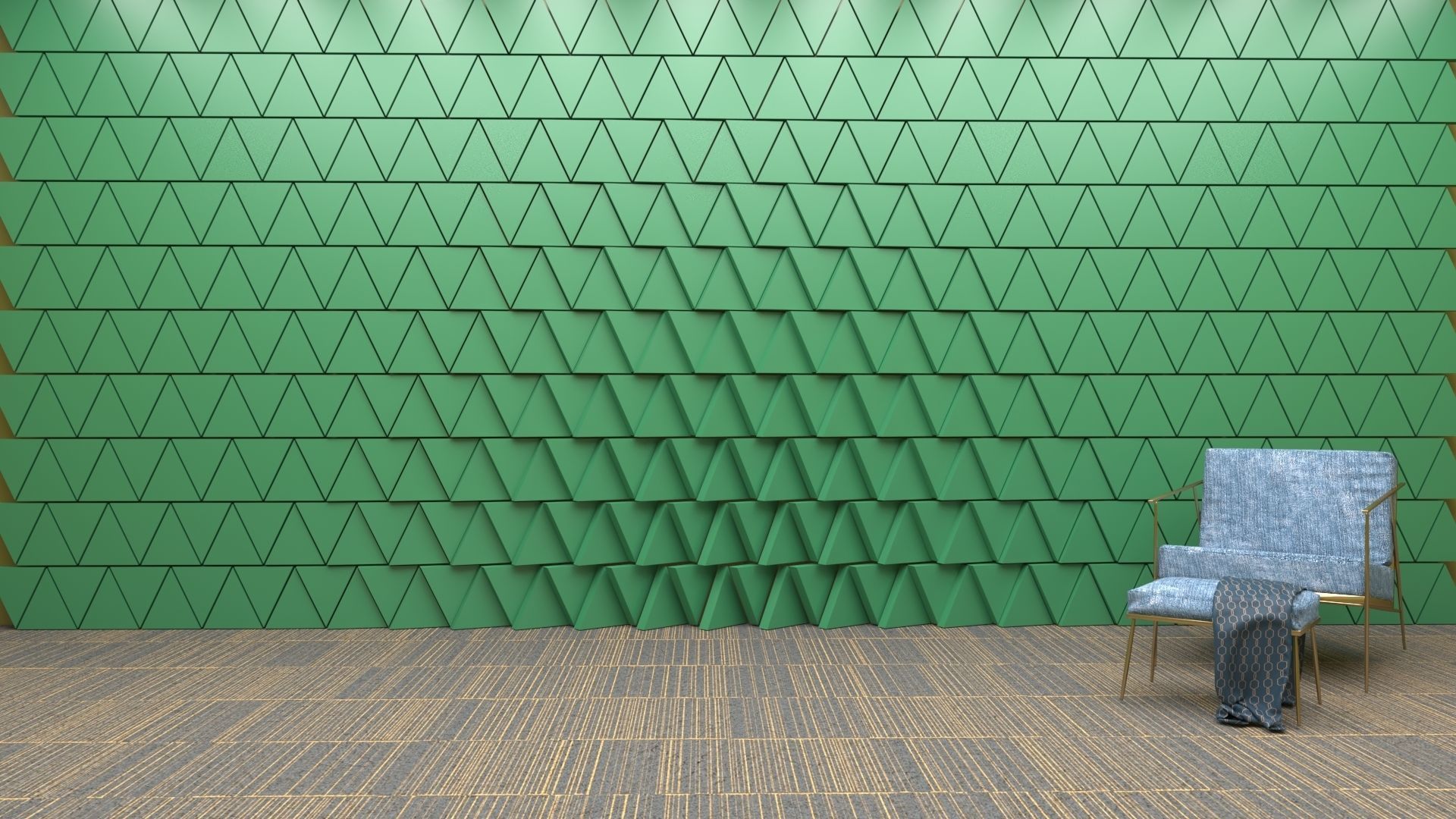 stm-d wall parametric model 92 Low-poly 3D model_6