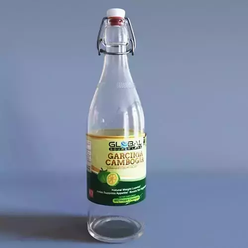 bottle With Stopper 3D model