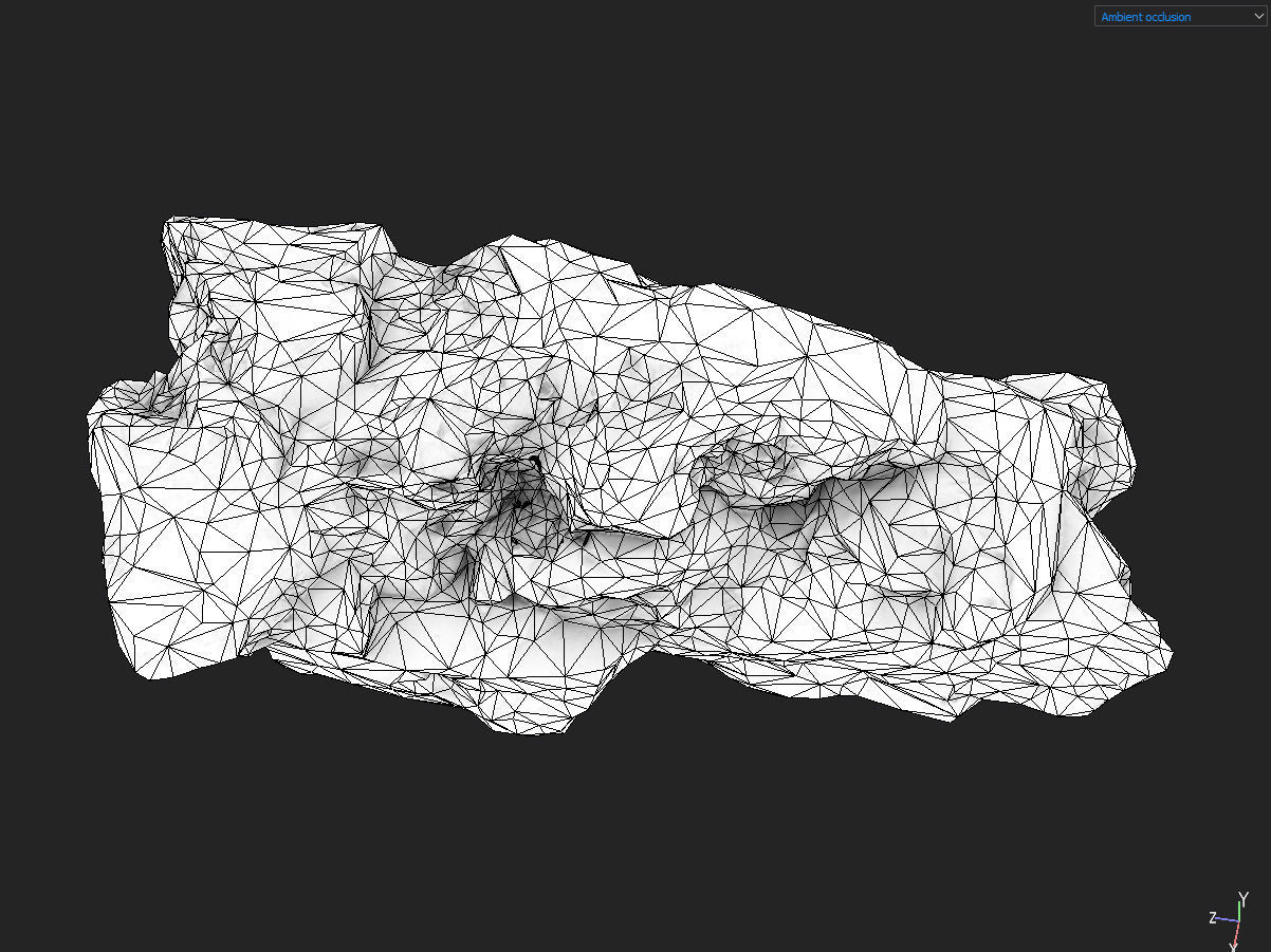 Low poly smooth blocky 1 Low-poly 3D model_13