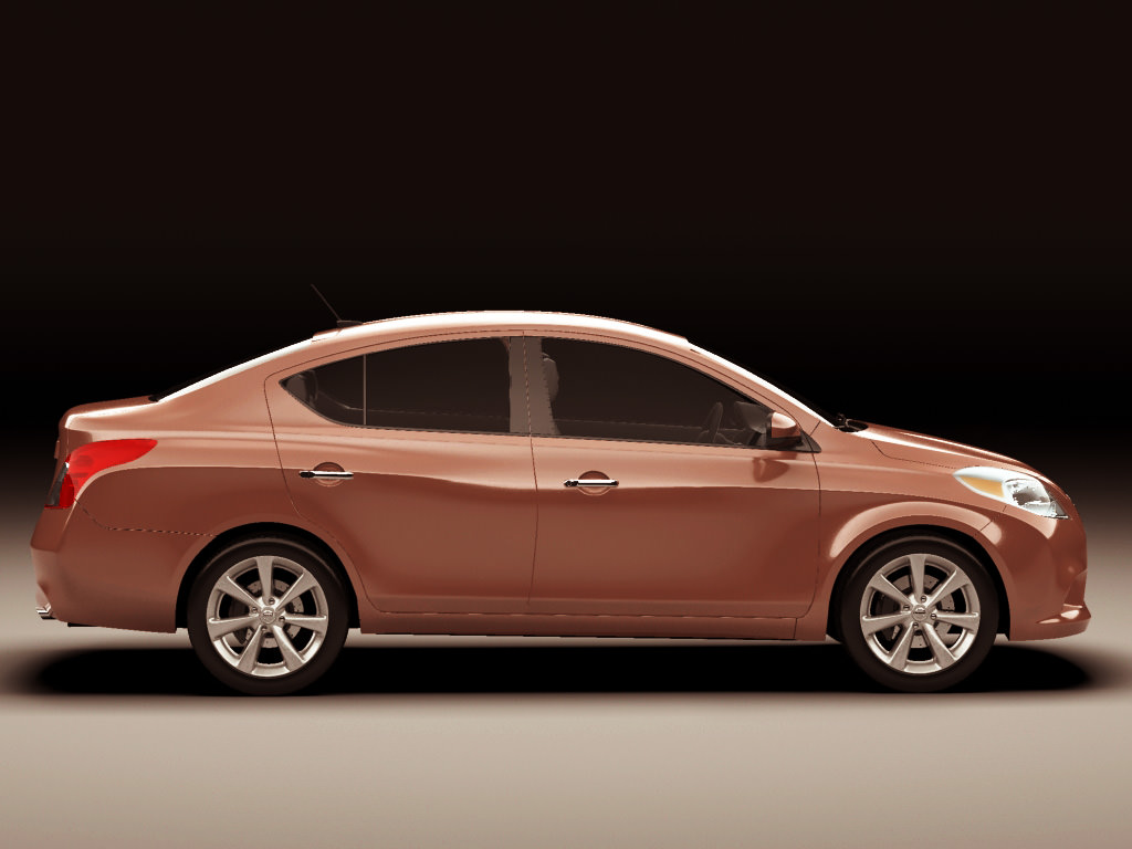 Nissan Sunny Versa 3D model_2
