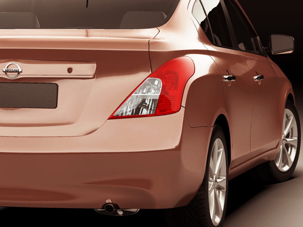 Nissan Sunny Versa 3D model_6