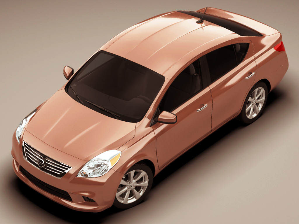 Nissan Sunny Versa 3D model_7