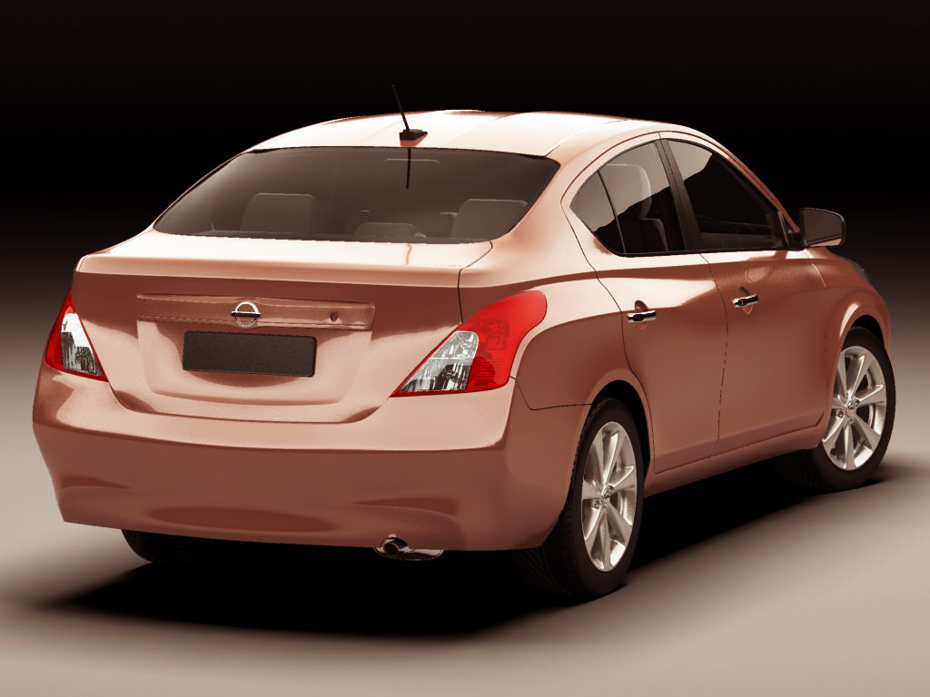 Nissan Sunny Versa 3D model_1