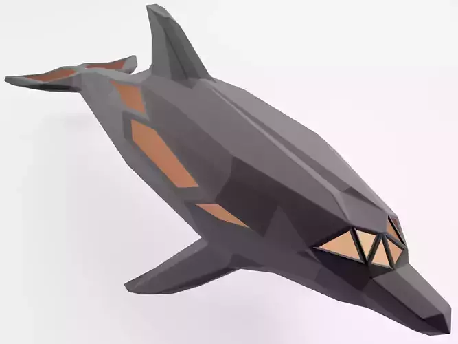 Polygonal Dolphin Parametric