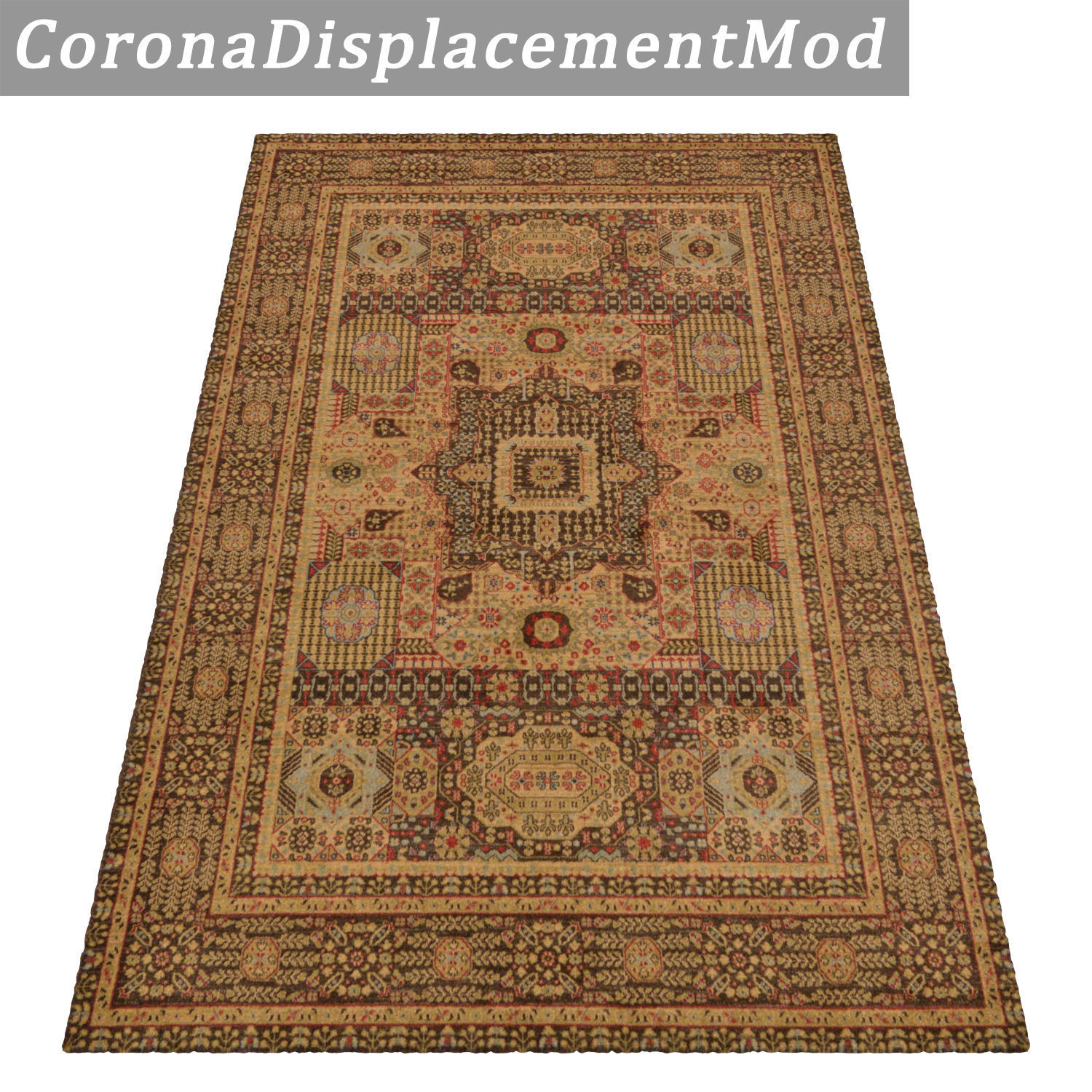 Rug Set 1868 3D model_4