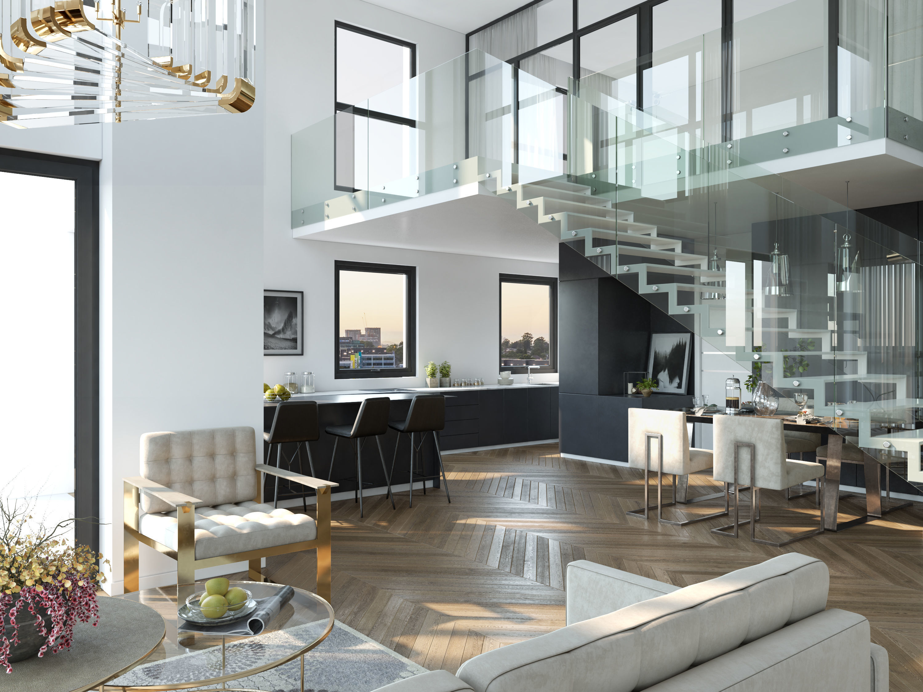 interior 3dsmax scene 3D model_4