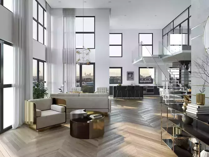 interior 3dsmax scene 3D model