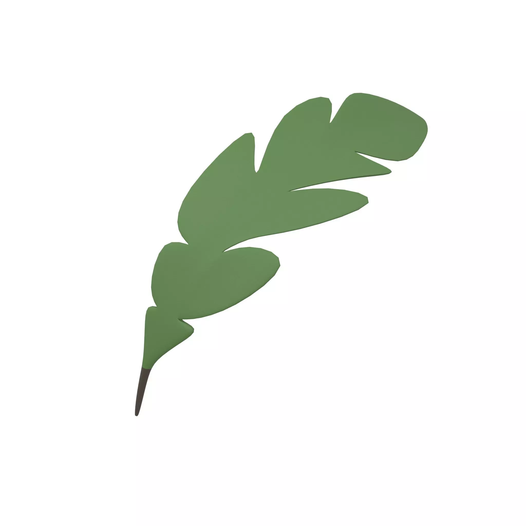 Feather Pen v1 003 Low-poly 3D model