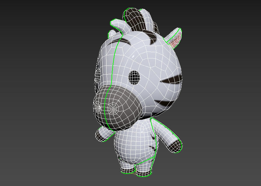 Character032 Zebra 3D model_20