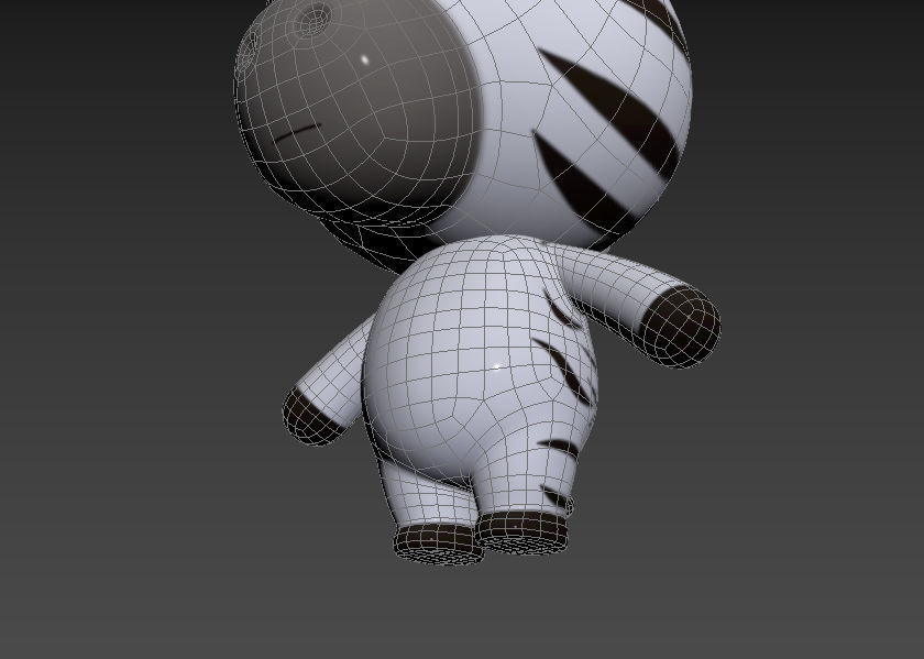 Character032 Zebra 3D model_19