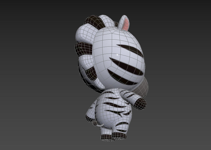 Character032 Zebra 3D model_15