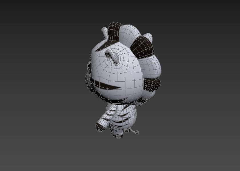 Character032 Zebra 3D model_17