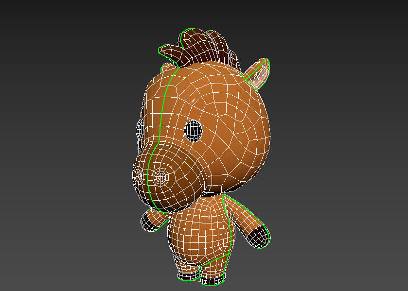 Character033 Horse 3D model_20