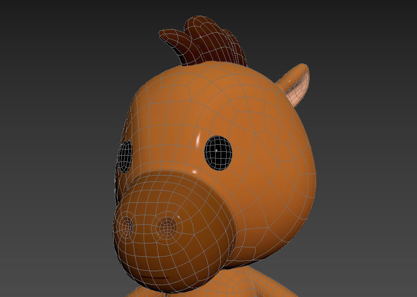 Character033 Horse 3D model_18