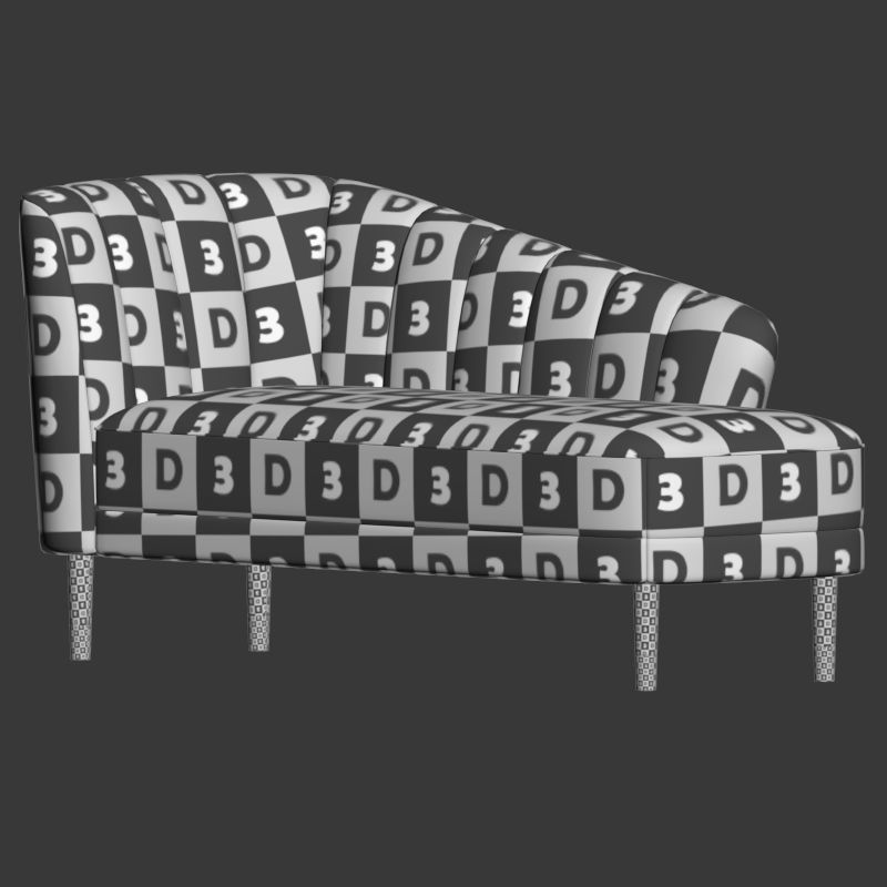 Theron Chaise Longues The Sofa and Chair Company 3D model_4