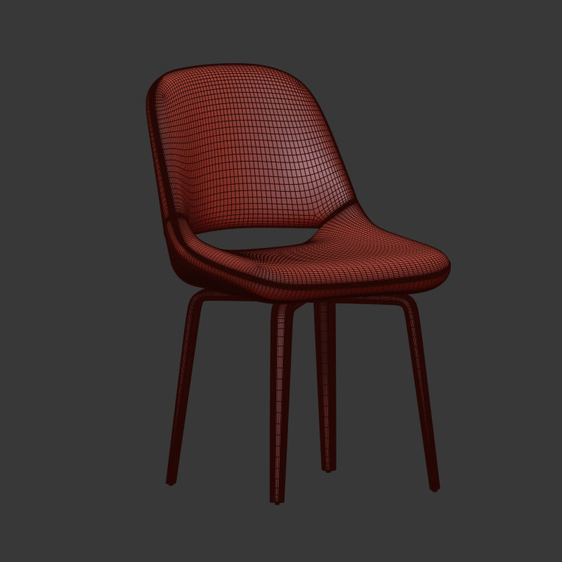 Thecontractchair Magda Side Chair 3D model_4