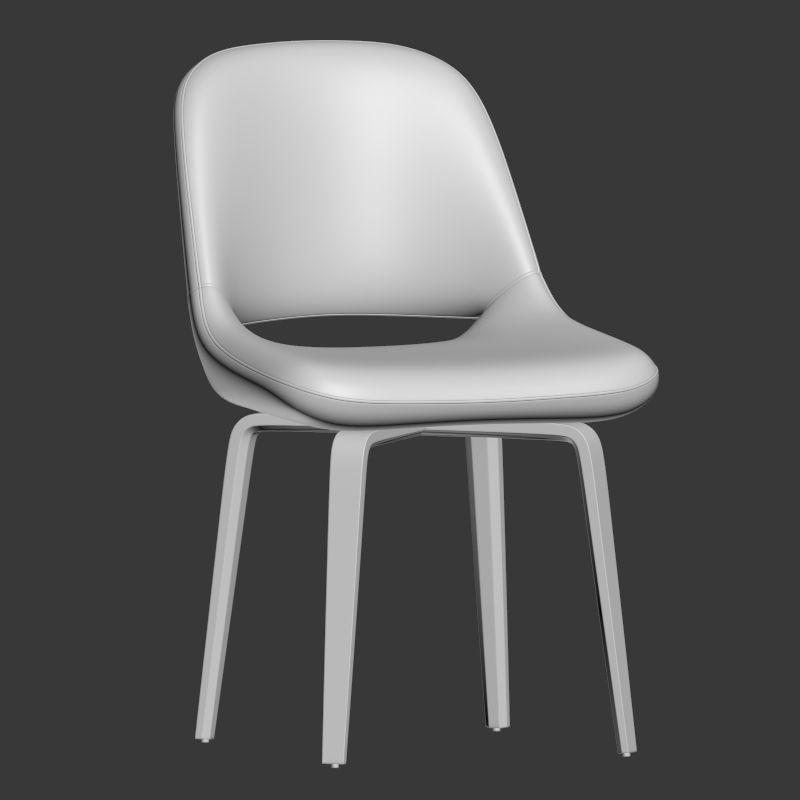 Thecontractchair Magda Side Chair 3D model_2