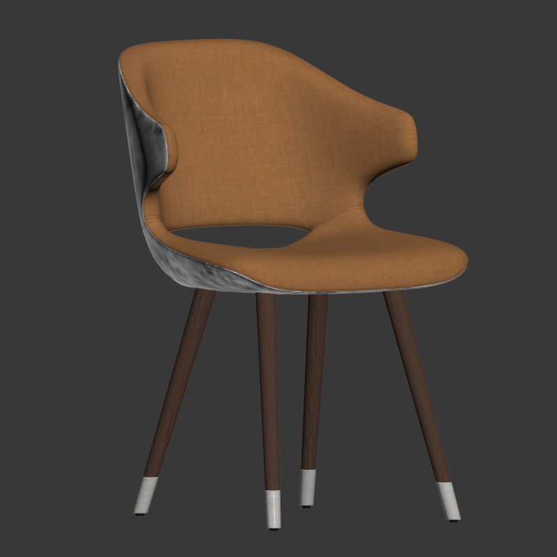 The Contract Chair Company Magda Chair 3D model_1