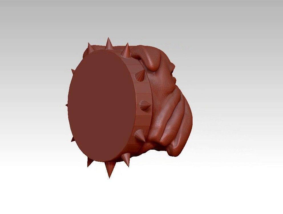 head french dog 3D print model_10