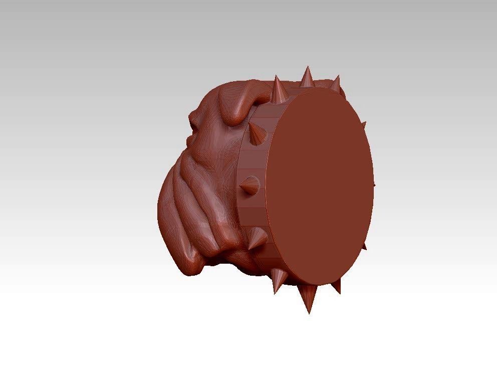 head french dog 3D print model_16