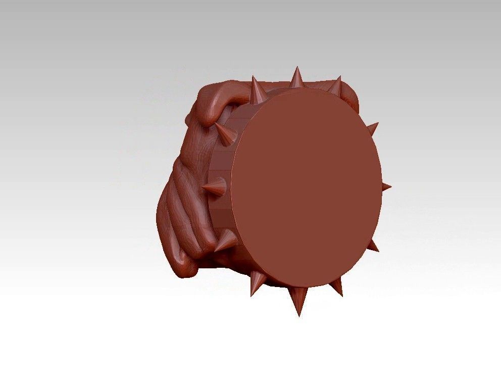 head french dog 3D print model_15