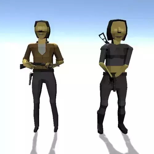 Low Poly Action Pack Demo