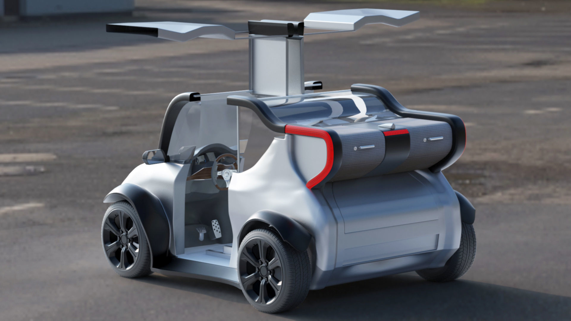 Future Car  3D model_3