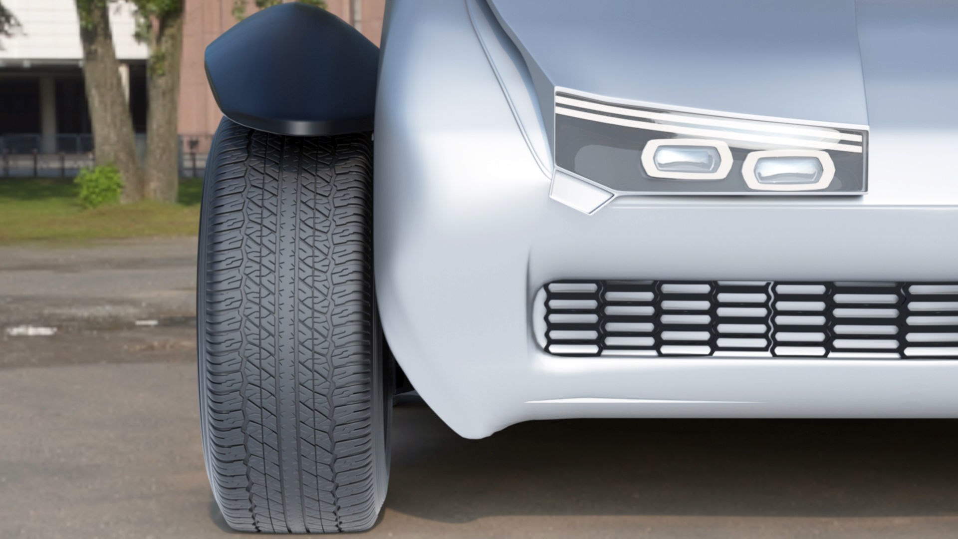 Future Car  3D model_1