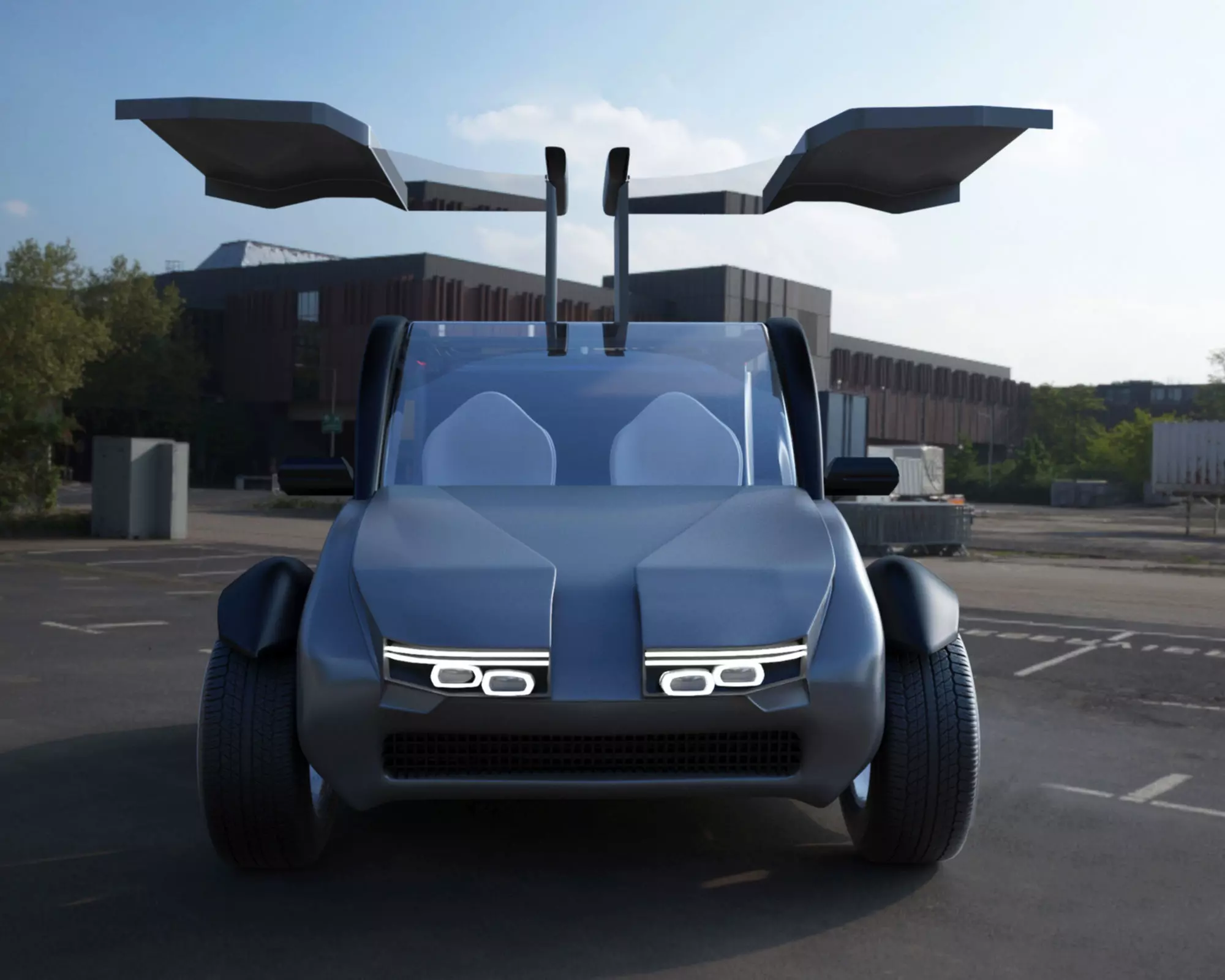 Future Car  3D model_0