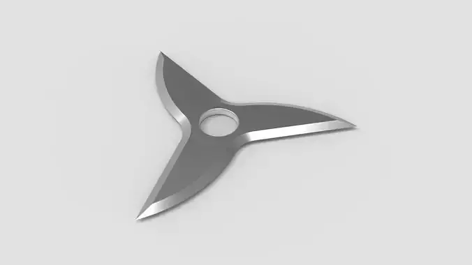 Samurais or Ninjas shuriken - V 3D print model